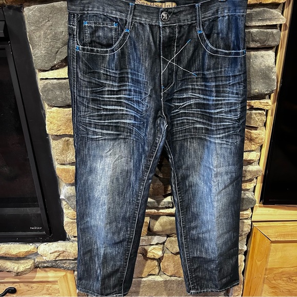 South Pole Dark Wash Relaxed Jeans vintage - Picture 1 of 5